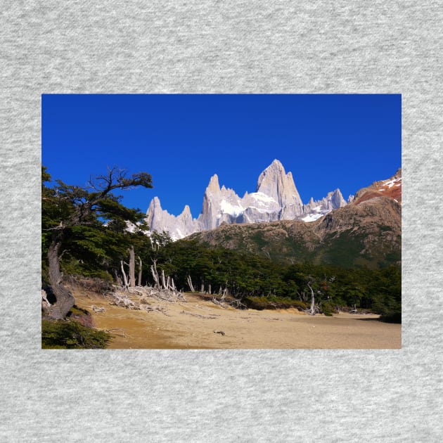 Patagonian savage mountains by stevepaint